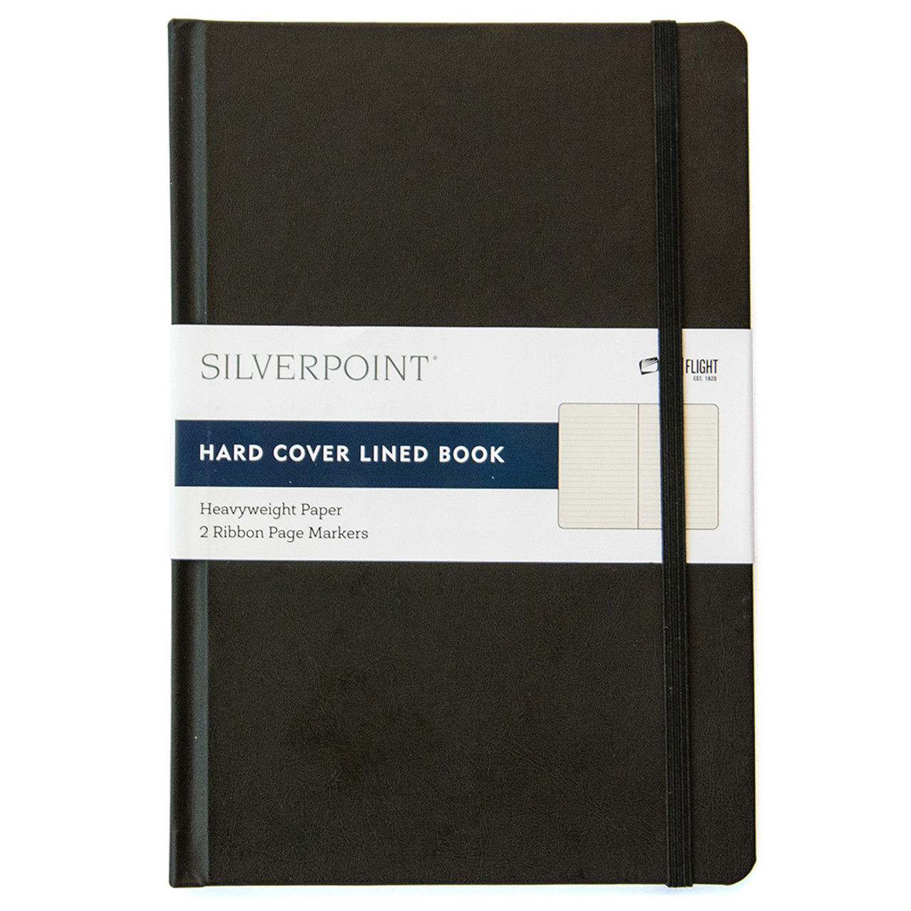 Black Paper Notebook Sketchbook, Hardcover Journal With Black