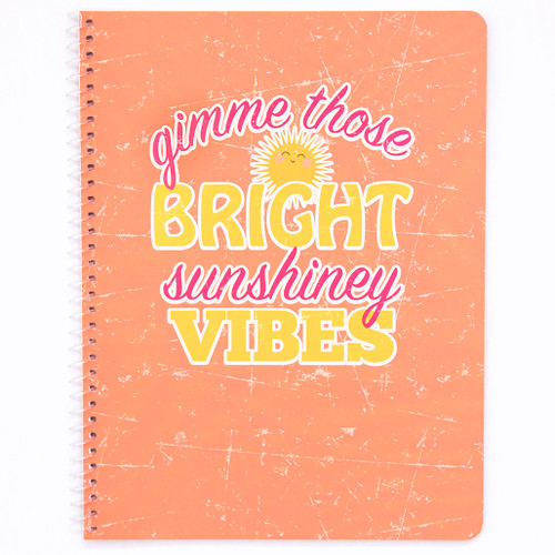 ❤noteさま❤EnergyWork❤❤✨ Hawaiian Vibe Chill Wirebound Notebook, Wide Rule, 70 ct