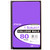 Standards® 1 Subject, Wirebound Notebook, College Rule, 8" x 5", 80 Sheets, Purple