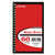 Standards® Memo Book, Side Wire, 5"x 3", Narrow Rule, 60 Sheets, Red