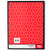 Class Notes® 1 Subject, Wirebound Notebook, Wide Rule, 70 Sheets, Red