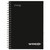 WIRED Personal Wirebound Notebook, Heavyweight Paper, College Rule, 7" x 5",  100 Sheets,Black