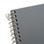 WIRED® Personal Wirebound Notebook, Heavyweight Paper, College Rule, 7" x 5",  100 Sheets,Black