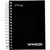 WIRED Chub Wirebound Notebook, Heavyweight Paper, College Rule, 180 Sheets, Black