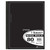 Standards® 1 Subject, Wireless Notebook, Wide Rule, 80 Sheets, Black