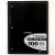 Standards® 1 Subject, Wirebound Notebook , College Rule, 100 Sheets, Black