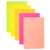 Scratch Pad, 4" x 6", 165 Sheets, Assorted Bright Colors