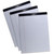 Legal Pad, 8.5" x 11.75", 50 Sheets, White, 3 Pads Per Pack