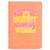 Uptown Girl Sunshiney Vibes Personal Wirebound Notebook, College Rule, 7" x 5", 100 Sheets