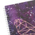 Celestial Vision Butterfly Wirebound Notebook, Wide Rule, 70 Sheets, Gold Foil