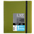 LXE® 1 Subject Poly Wirebound Notebook, Heavyweight 20 lb. Paper, College Ruled, 100 Sheets, Moss Green