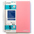 WIRED 5 Subject Poly Cover Wirebound Notebook, Heavyweight 20 lb. Paper, College Ruled, 160 Sheets, Pink