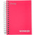 WIRED Chub Wirebound Notebook, Heavyweight Paper, College Rule, 180 Sheets, Red