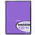 Standards® 3 Subject, Wirebound Notebook, College Rule, 120 Sheets, Purple