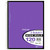 Standards® 3 Subject, Wirebound Notebook, Wide Rule, 120 Sheets, Purple