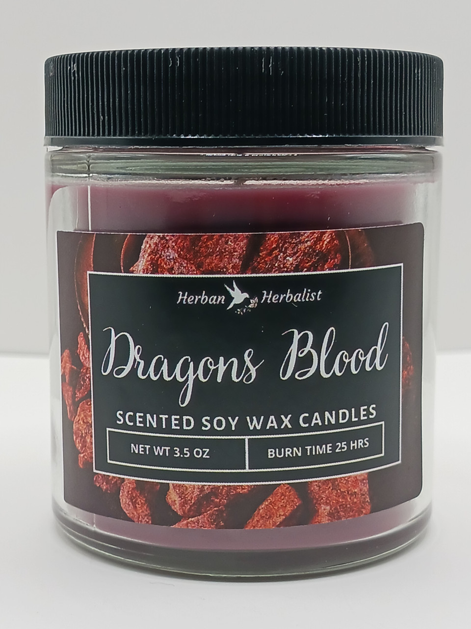 Dragons Blood Soy Wax Candle: Experience the Alluring Aroma