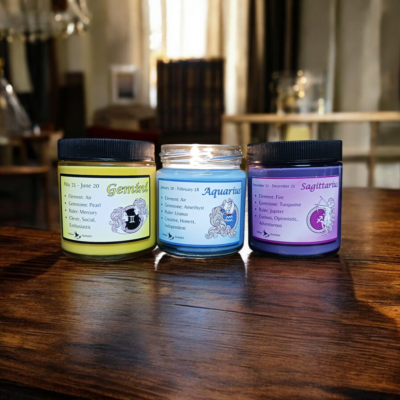 Zodiac Candles