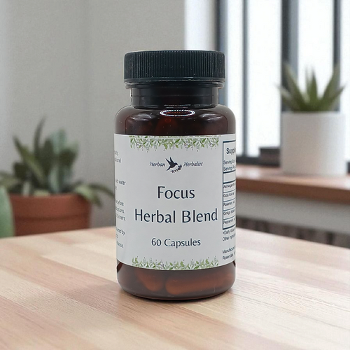 Focus Herbal Supplement – 60 Capsules