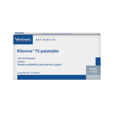 RILEXINE 75 PALATABLE CJA. 14 TABLETAS