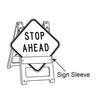 Sign Sleeve Kit for Barricade Stands