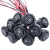 Round Rocker Switch On/Off Switch 10pcs 