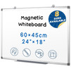EOD Command Center Truck or Van Magnetic Whiteboard 24 x 18 in, Silver Aluminum Frame