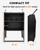 EOD 32" W x 46" H x 13" D Van Shelving, Steel, Low/Mid/High Roof