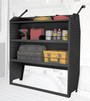 EOD Van Shelving 42" W x 46" H x 13" D, Steel, Low/Mid/High Roof