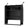 EOD Van Shelving 42" W x 46" H x 13" D, Steel, Low/Mid/High Roof