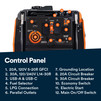 Generac 3,800-Watt Dual-Fuel Portable Inverter Generator - Gas and Propane Compatible - Quiet Operation - Clean, Stable Power