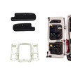 EOD Rear Door UPPER Storage Panels (Pair) Designed for Ford Transit High Roof (Van Years 2015 to Current Model)