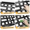 EOD 2PCS Side Molle Panel Compatible with 2015-2025 Ford Transit Cargo Van Mid/High Roof Heavy Duty Van Shelving Storage Molle Panel Organizer for 2024 Transit Accessories