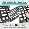 EOD Side Molle Panel for 2015-2026 Ford Transit 150 250 350 Full Size Cargo Van High & Mid Roof Accessories (Not Connect), Cargo Van Tools Storage and Organizer Rack System