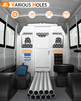 EOD Van Partition Bulkhead Fit for Ford Transit Medium Roof
