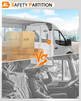 EOD Van Partition Bulkhead Fit for Ford Transit Medium Roof