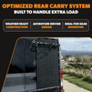 Flatline Rear Door Platform Compatible with 2015-2026 Ford Transit High & Mid Roof & 2023-2026 Trail Vans - Aluminum Rear Door Platform (Passenger Side)