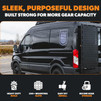 Flatline Rear Door Platform Compatible with 2015-2026 Ford Transit High & Mid Roof & 2023-2026 Trail Vans - Aluminum Rear Door Platform (Driver Side)