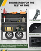 EOD Bomb Squad Cargo Van Shelving Storage System 52" W x 46" H x 13" D Fit for Ford Transit, GMC Savana, Chevy Express, Nissan NV, Ram Promaster, Mercedes-Benz Sprinter and Metris