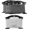Rope Winder 2pcs Paracord Line Winder and Cord Organizer 6" Black 
