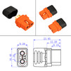 ELFCULB Solar to XT60i Cable 10AWG 2FT for Portable Power Station