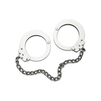 Peerless Model 705C Oversize Leg Irons – 15" Chain, Nickel Finish
