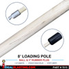 16 ft Connector and Adapter Base Loading Pole