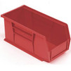 EOD Plastic Stacking Bin  - 5-1/2"W x 10-7/8"D x 5"H, Red