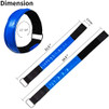 EOD Blue Light (2 Pack) Rechargeable LED Armband Reflective