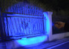  EOD Scalable Blue LED 3 Mode Long Range Blue Beam Blue Light Flashlight 