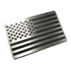 Stainless Steel American Flag IR Patch