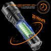 Rechargeable Flashlights High Lumens, LED Flashlight 100,000 Lumens