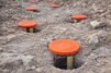 IBS Biodegradable Blasting Hole Markers — Eco-Friendly, High-Visibility Natural Clay Markers