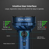 OLIGHT Marauder Mini 2 Bright Flashlight 10,000 Lumen with 750 Meters Beam Distance, Rechargeable Light with Dual Charging & 5 Lighting Modes