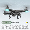 Holy Stone HS110D FPV RC Drone With 1080P HD Camera Live Video 120 Wide Angle WiFi Quadcopter With Gravity Sensor, Voice Control, Gesture Control, Altitude Hold, Headless Mode, 3D Flip RTF 2 Batteries